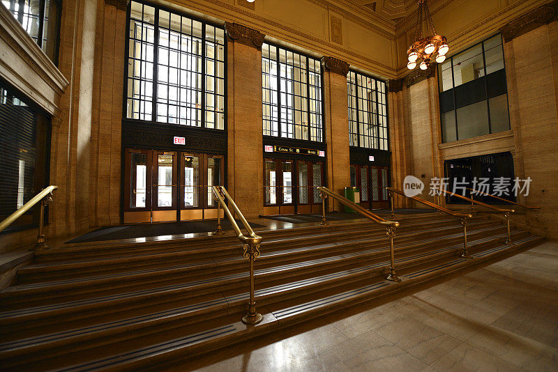 Staircase, Union站,芝加哥